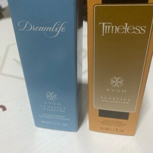New Avon sprays: Timeless & Dreamlife